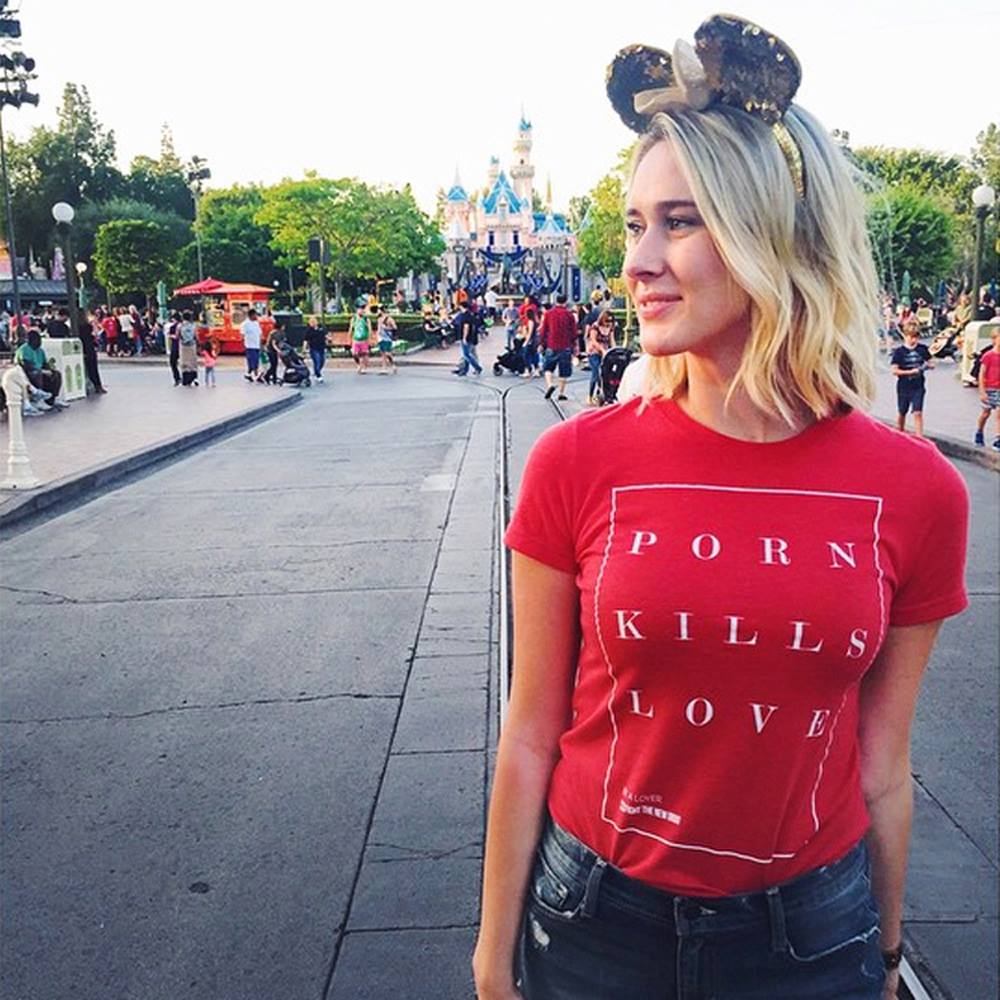 I Wore My Porn Kills Love Shirt To Disneyland And Thi