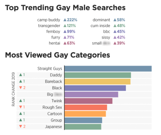 pornhub gay categories vs straight