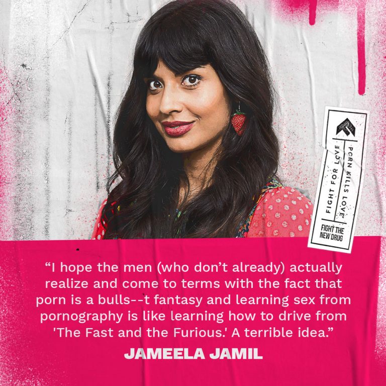 Jameela Jamil Speaks Out Against Porn Quote Figh