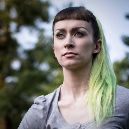 notyourporn-uk-campaign-nonconsensual-woman-colored-hair-sad-serious-bangs