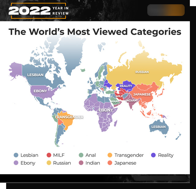 2022's Most Searched For Porn, Pornhub Year In Review